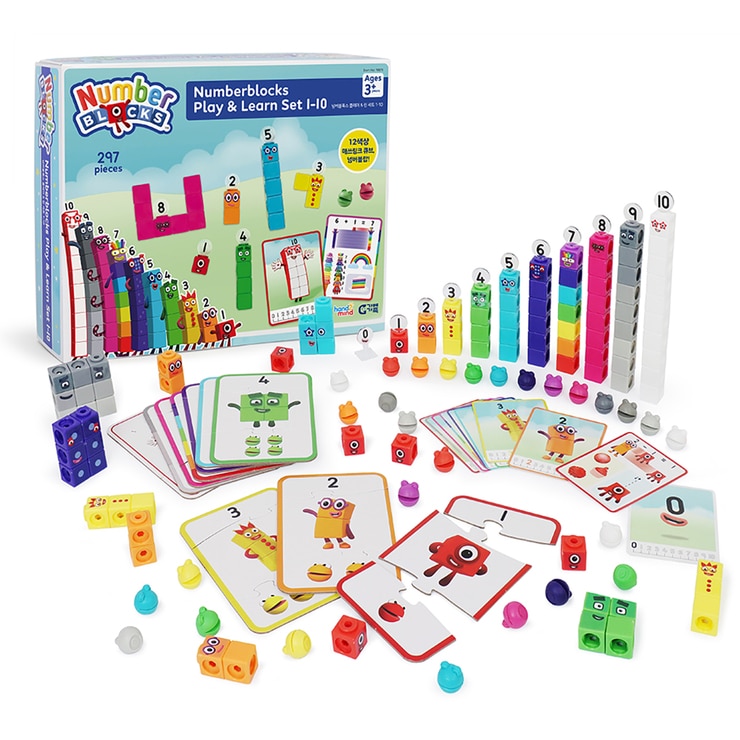 Numberblocks Play & Learn Set 1-10 683229