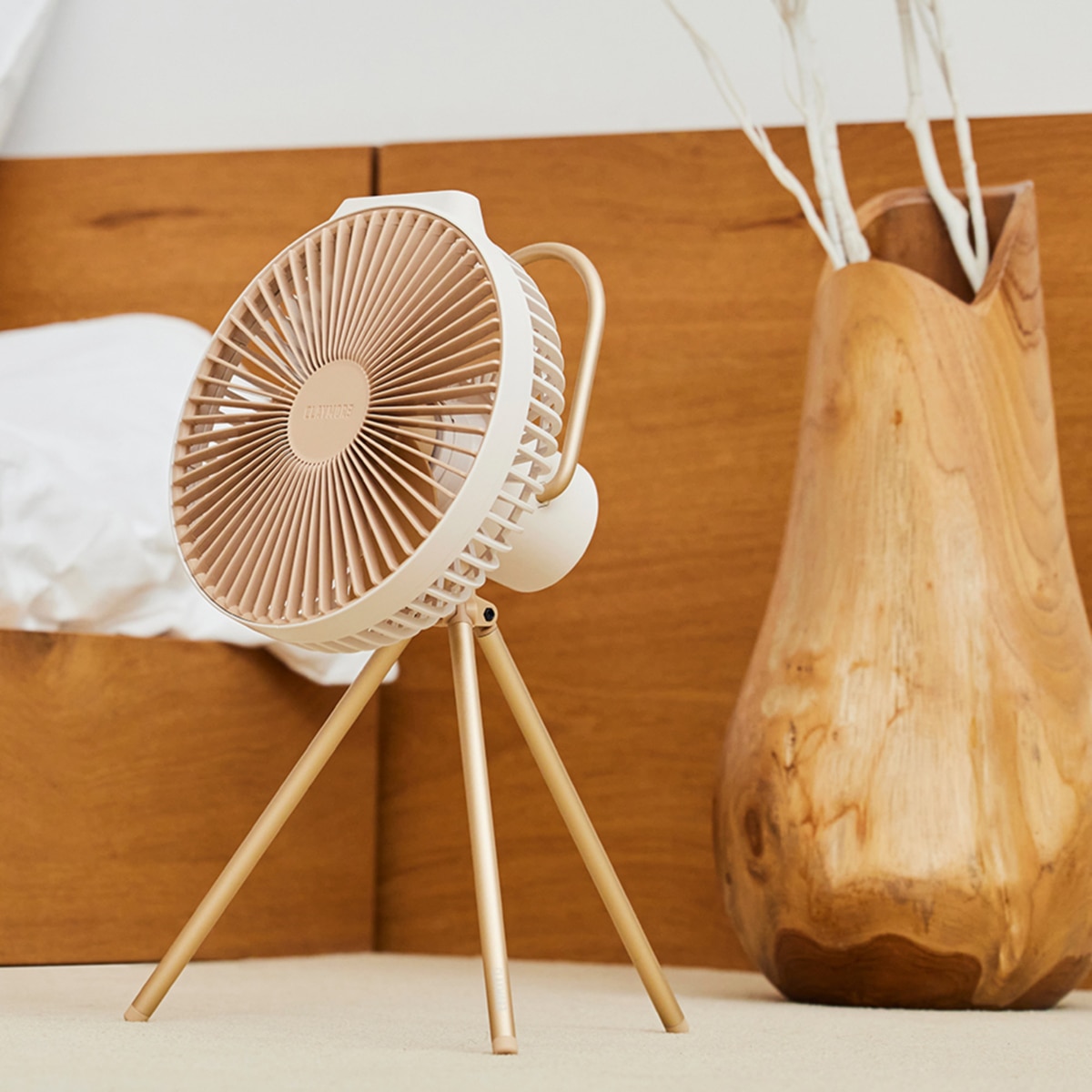 크레모아 캠핑 팬 2개 - 그레이+베이지