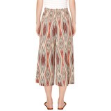 트라이엄프 여성 저지 라운지 바지 2PK - 오렌지 (플라워&다이아), M