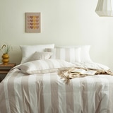 April At Home 60수 고밀도면 차렵이불 베개세트-퀸, 베이지 April At Home 60수 고밀도면 차렵이불 베개세트-퀸, 베이지