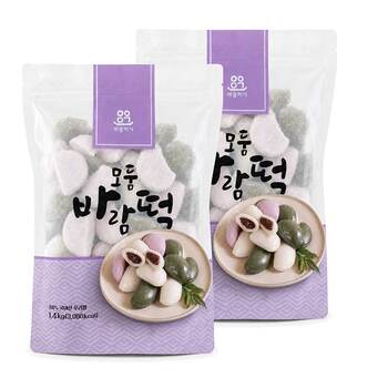 마음이가 모둠 바람떡 1.4KG x 2 마음이가 모둠 바람떡 1.4KG x 2