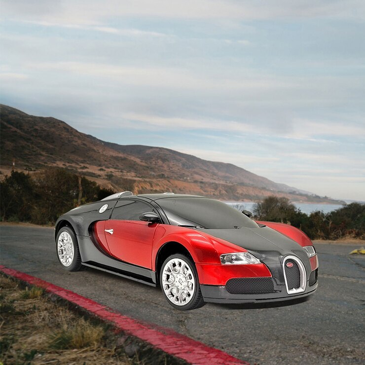 1:24 부가티 베이론 16.4 그랜드 스포츠 RC카 - 레드