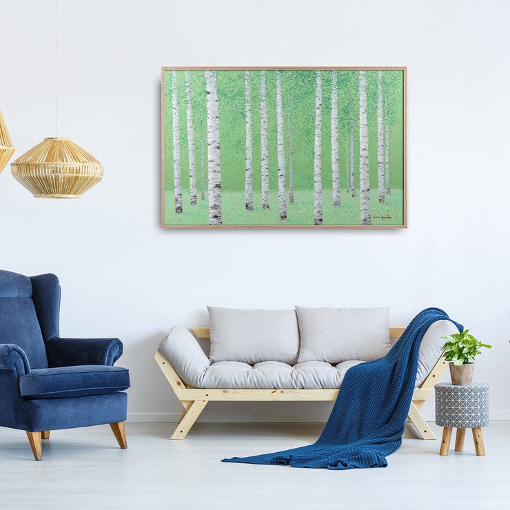 지클레 그림 액자 91x61cm - 숲속의 휴식 지클레 그림 액자 91x61cm - 숲속의 휴식