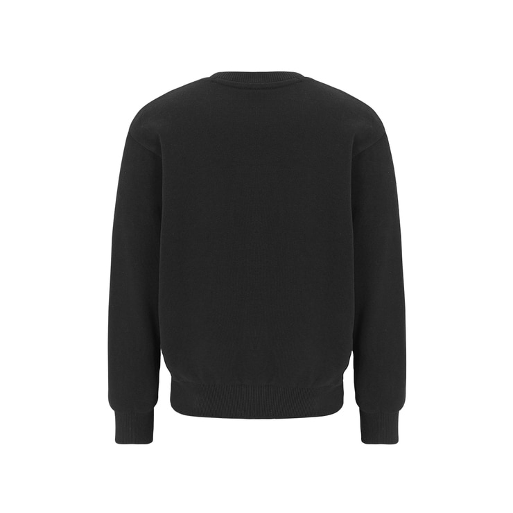 지프 키즈 베이직 로고 크루넥 - 블랙, 140