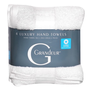 그랜져 하이그로코튼 세면 타월 ４매