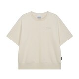 컬럼비아 여성 코튼 스웨트 셋업 - 크림