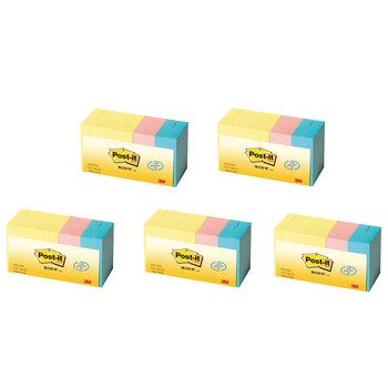 3M 포스트잇 3색 패드 653-9A 5팩 3M 포스트잇 3색 패드 653-9A 5팩