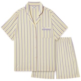 게스 여성 레이온 파자마 세트 - 옐로우