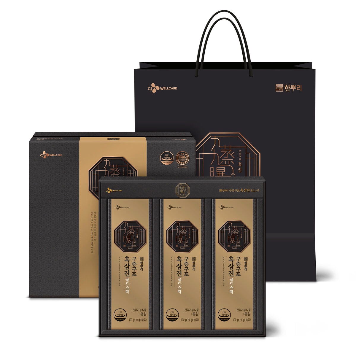 CJ한뿌리 흑삼진골드스틱10g x 30포
