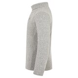 밀레 남성 1/4 집업 스웨터 - 멜란지그레이