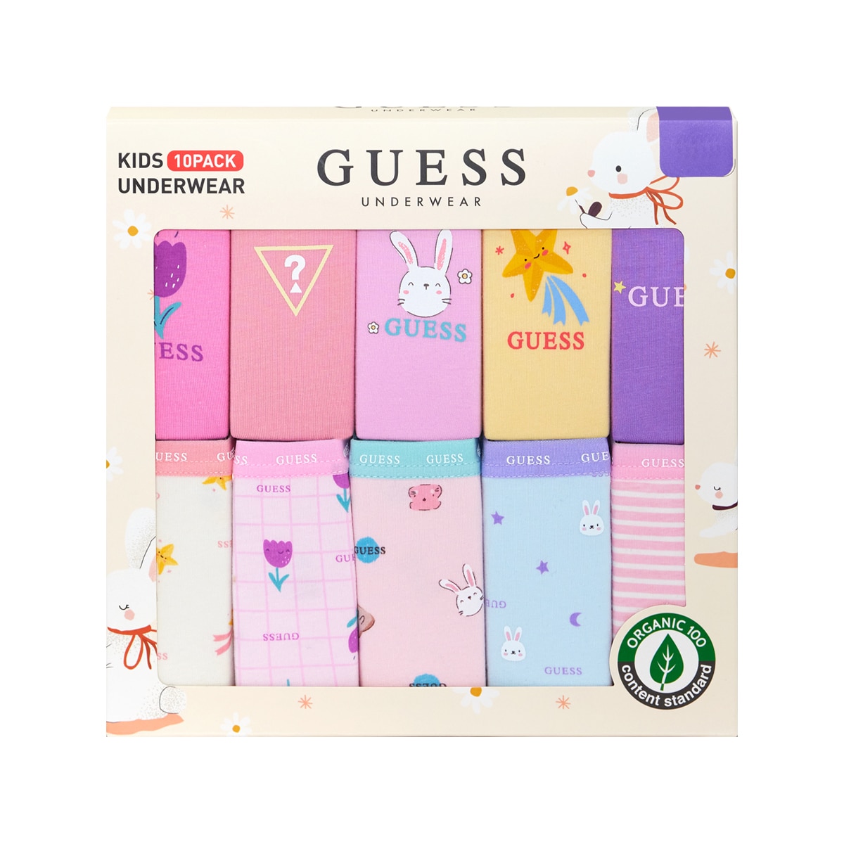 게스 여아 팬티 세트 10매 - 여아B