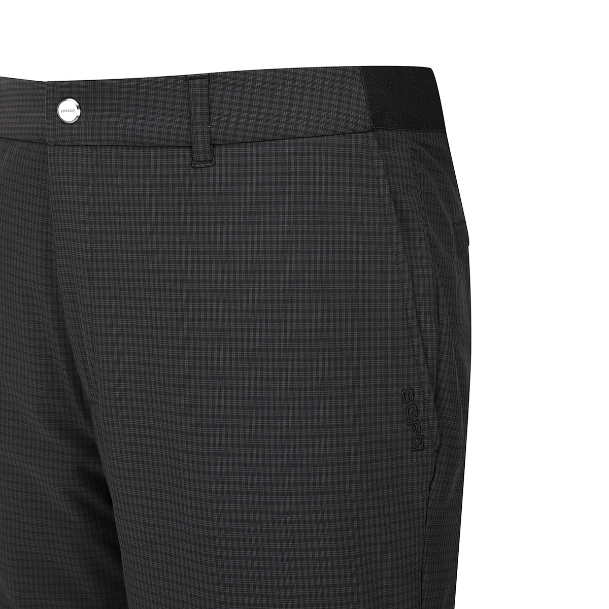 슈페리어 남성 패딩 골프 바지 - 그레이(체크)