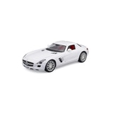 마이스토 장식용 1:18 축소 자동차 - 메르세데스 벤츠 SLS AMG(화이트)