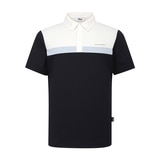 휠라 골프 남성 반팔 폴로티 - 다크네이비 휠라 골프 남성 반팔 폴로티 - 다크네이비