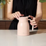 텀스 뉴 비비엔느 보온보냉 주전자 세트 2P - 모카그레이 & 피치 텀스 뉴 비비엔느 보온보냉 주전자 세트 2P - 모카그레이 & 피치