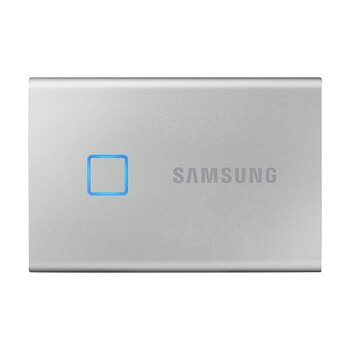 삼성 포터블 외장 SSD T7 터치 500GB, 실버 삼성 포터블 외장 SSD T7 터치 500GB, 실버