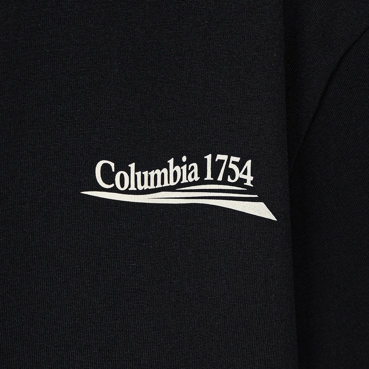 컬럼비아 유니버시티 성인 반소매 티셔츠 - 블랙, S
