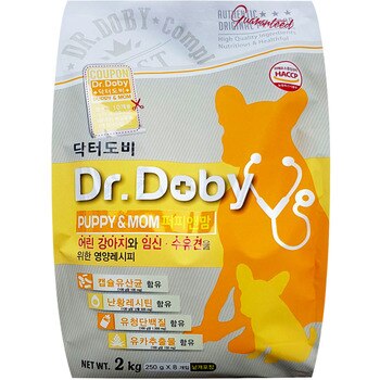 닥터도비 퍼피앤맘 애견사료2kg x 2