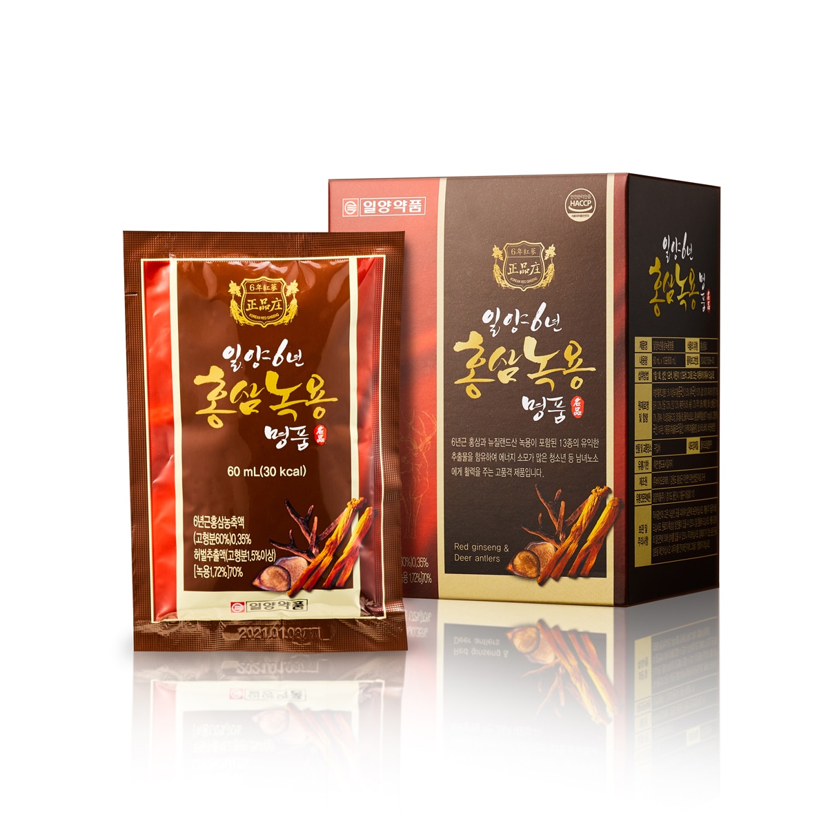 일양약품 6년홍삼녹용명품 세트 x 4