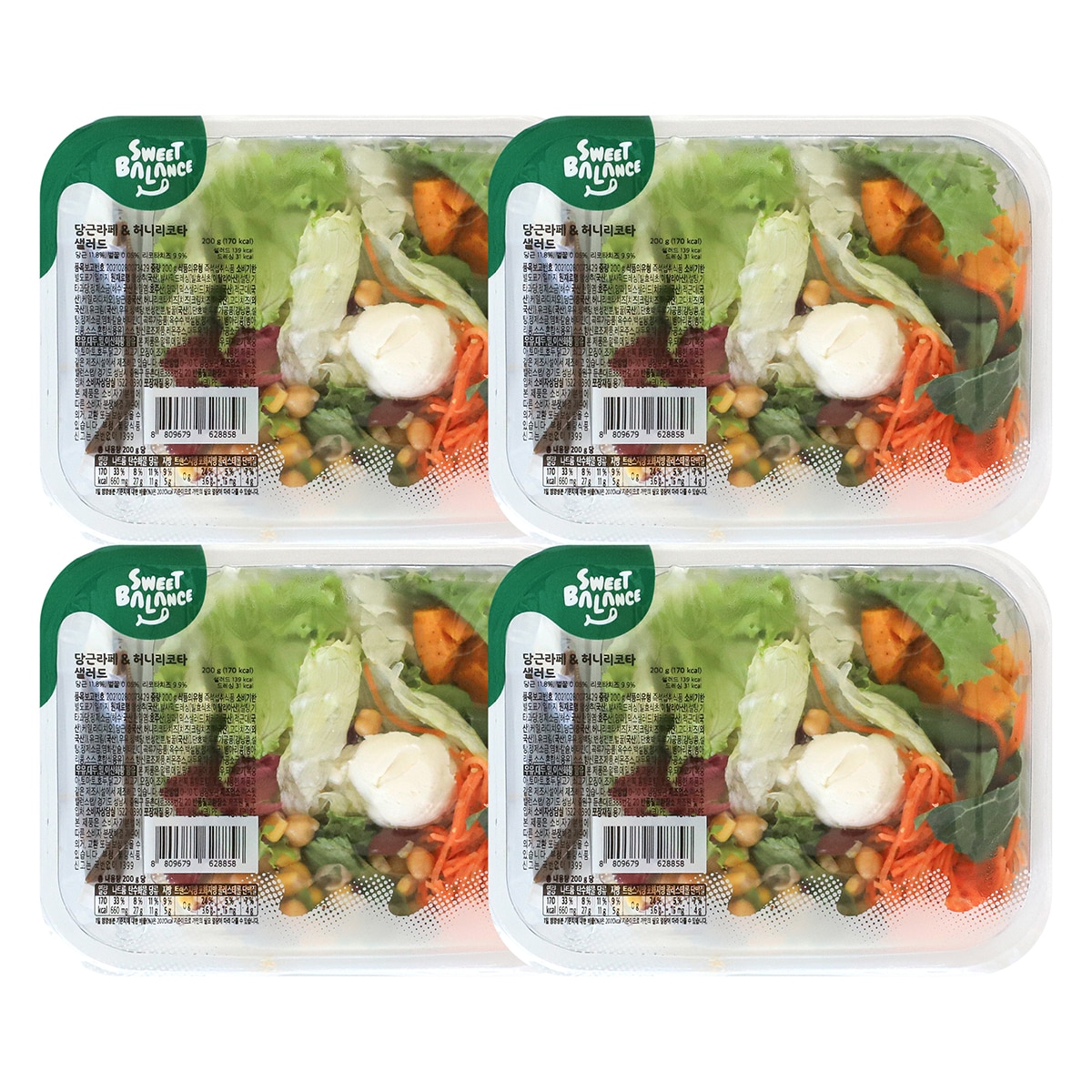 스윗밸런스 당근라페 샐러드 200g x 4팩 x 210ea