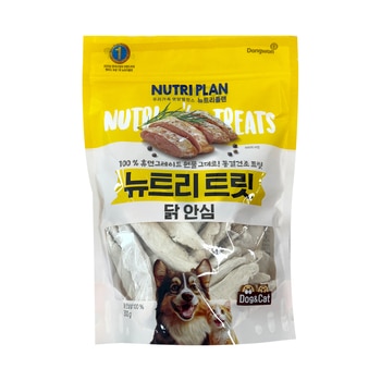 뉴트리플랜 동결건조 트릿 닭안심 300g