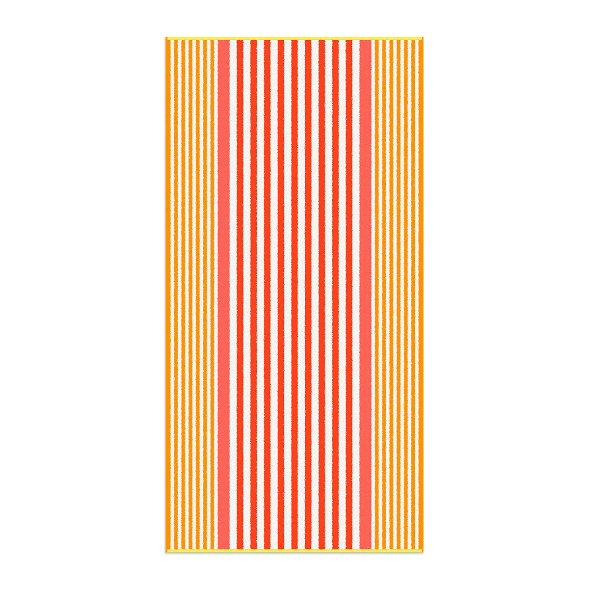 Loftex 리조트 비치 타월 88x177cm - 25B (레드)