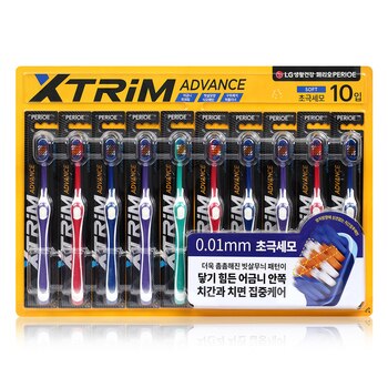 페리오 엑스트림 어드밴스 칫솔 10개X 2팩 페리오 엑스트림 어드밴스 칫솔 10개X 2팩
