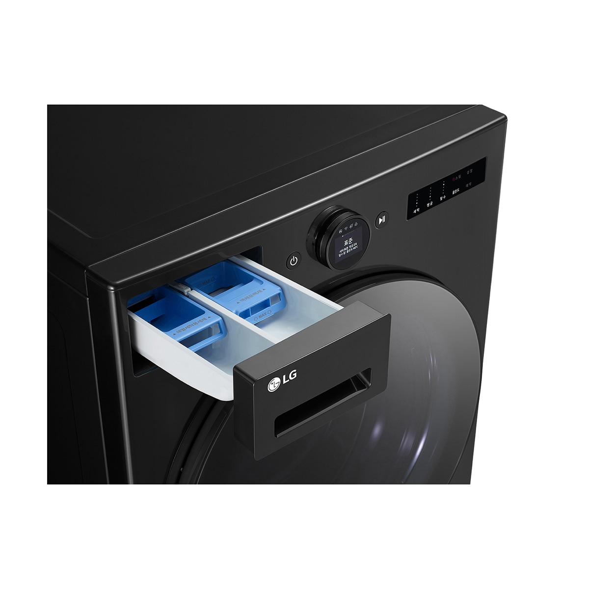 엘지 AI 오브제 세탁기 25kg- 블랙스테인리스