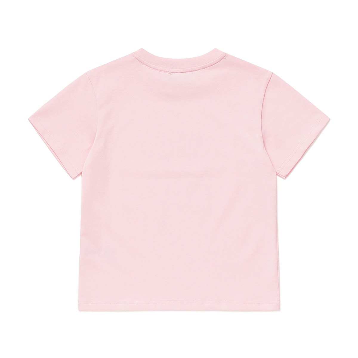 알로봇 키즈 반소매 티셔츠 세트 - 핑크/화이트, 110
