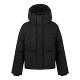 네파 여성 후드 숏 구스다운 재킷