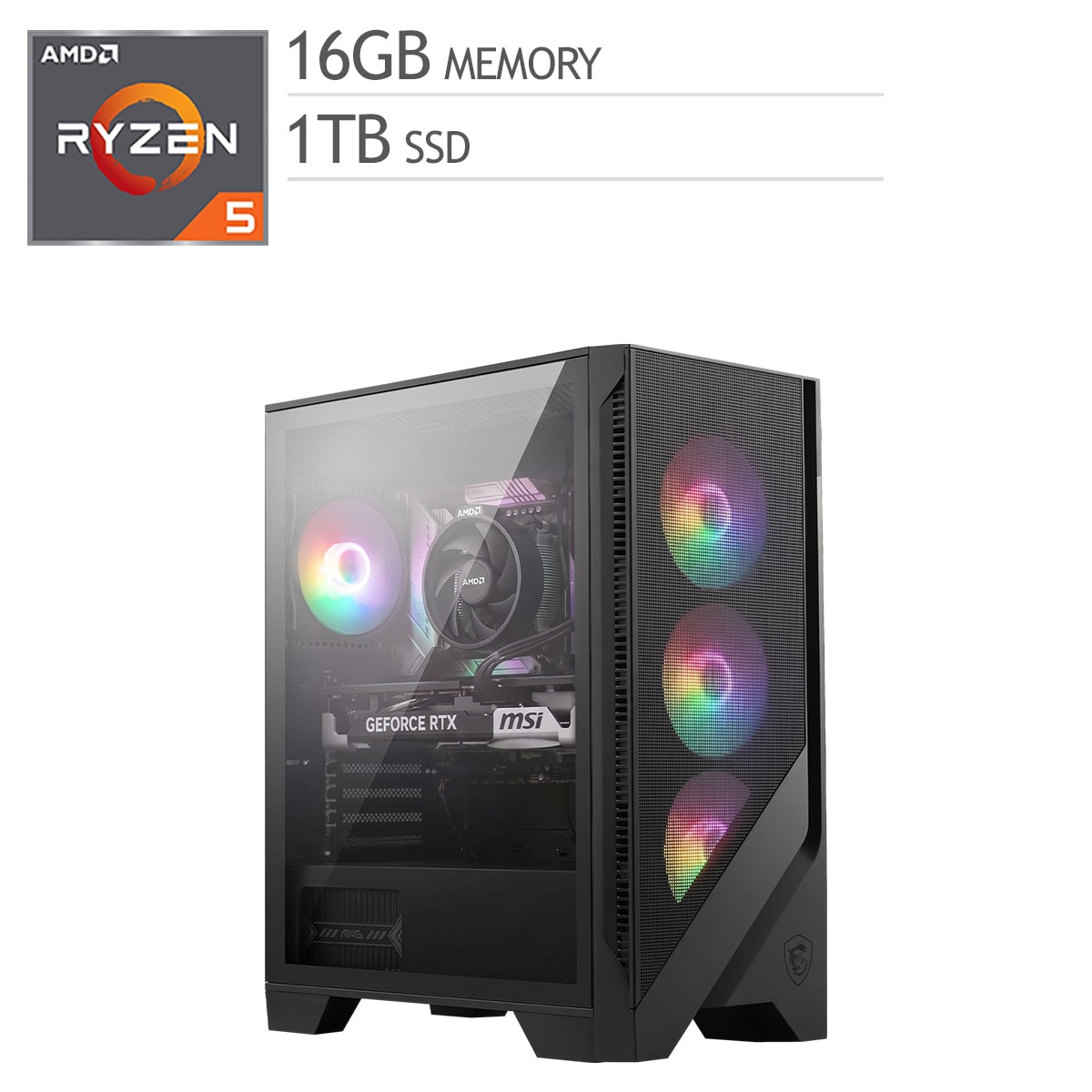 MSI Mag Codex Z2 게이밍 데스크탑R5/16G/1TB/RTX5060Ti MSI Mag Codex Z2 게이밍 데스크탑R5/16G/1TB/RTX5060Ti