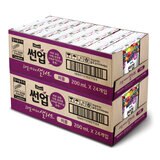 썬업 과일야채샐러드 퍼플주스 200ml x 24개 x 2박스