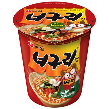 농심 너구리 컵 62g x 30개 농심 너구리 컵 62g x 30개