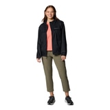 컬럼비아 여성 크레스티드 캐니언 바람막이 - 블랙