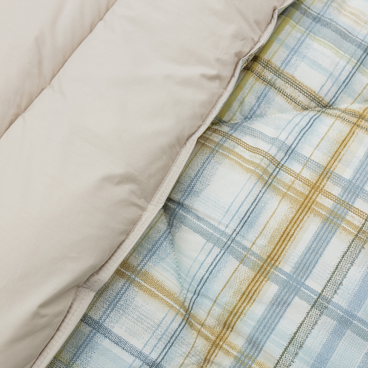 크리스피바바 양모 차렵 이불 - 싱글, 런던포그