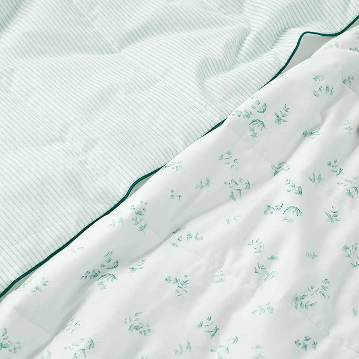 썸니아 모달 냉감 차렵 이불 - 퀸, 그리너리