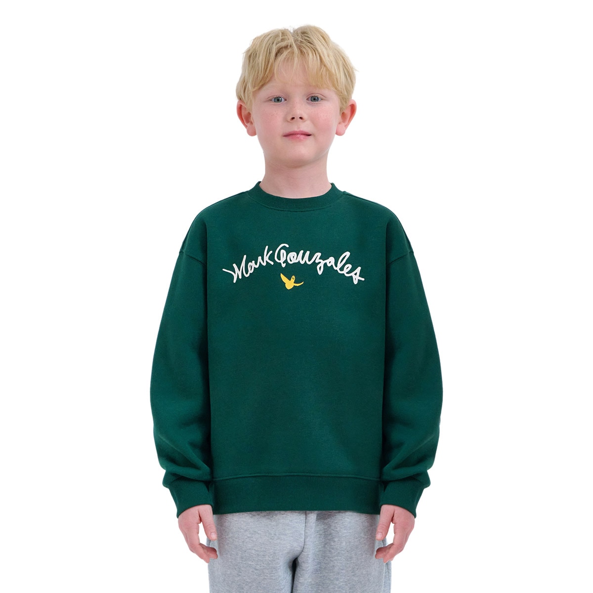 마크 곤잘레스 키즈 긴소매 플리스 크루