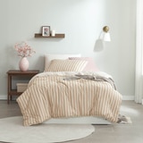 썸니아 면/극세사 차렵 이불 - 싱글, 베이지 썸니아 면/극세사 차렵 이불 - 싱글, 베이지