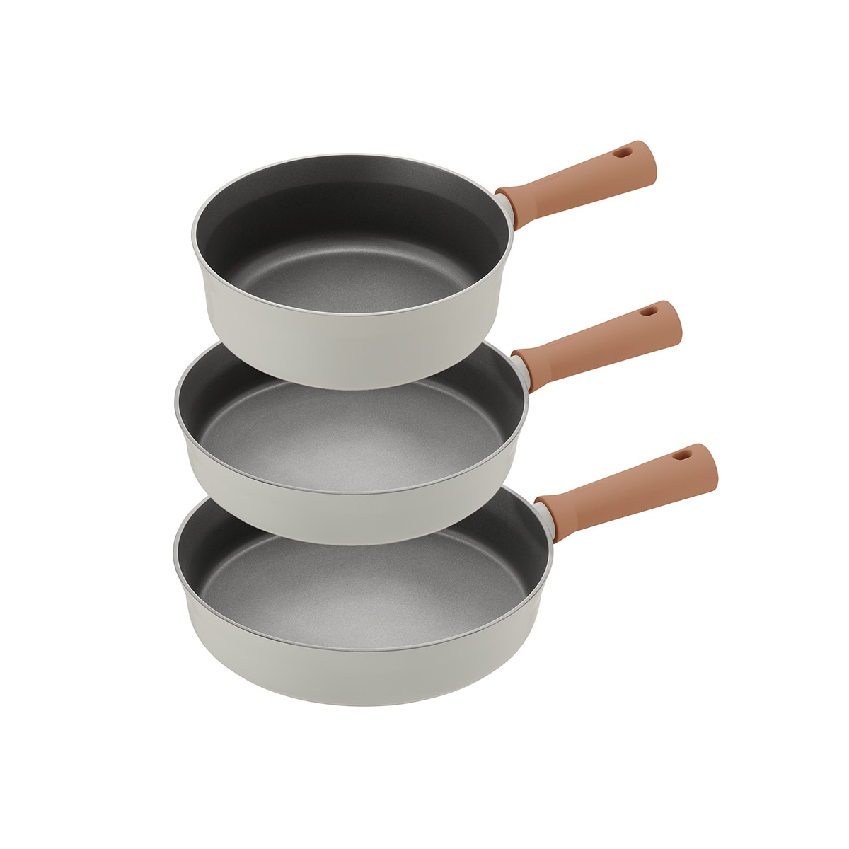 락앤락 슈트 프라이팬 3P - 아이보리