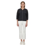 안지크 여성 니트 후드 재킷 - 다크 그레이