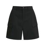 컬럼비아 여성 카고 반바지 - 블랙, M