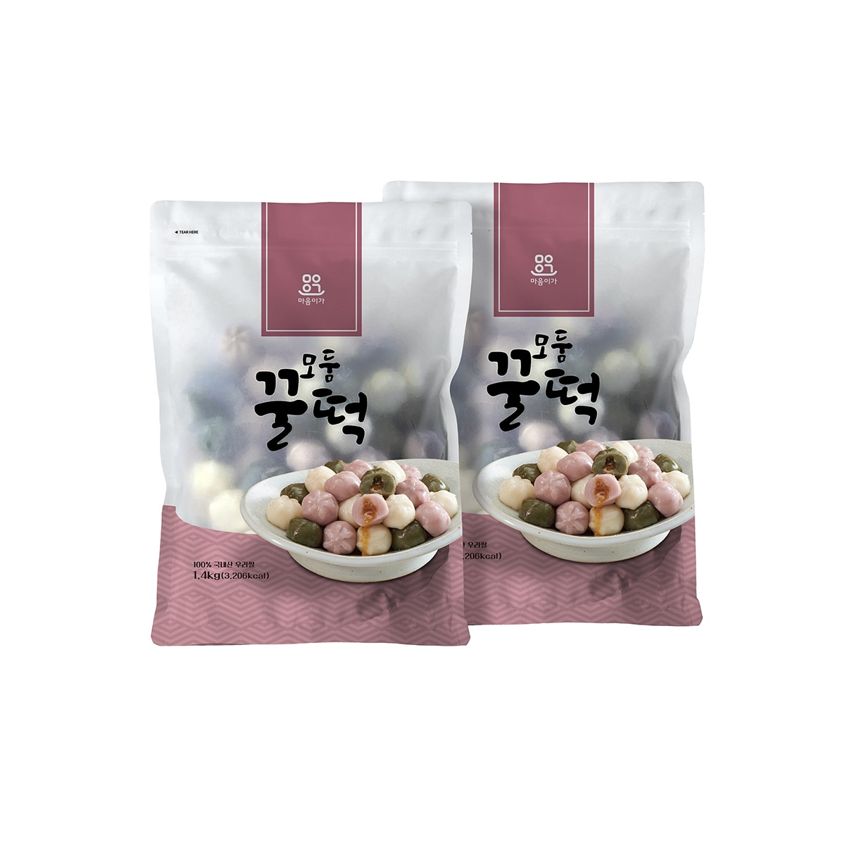 마음이가 모둠 꿀떡1.4kg X 2ea