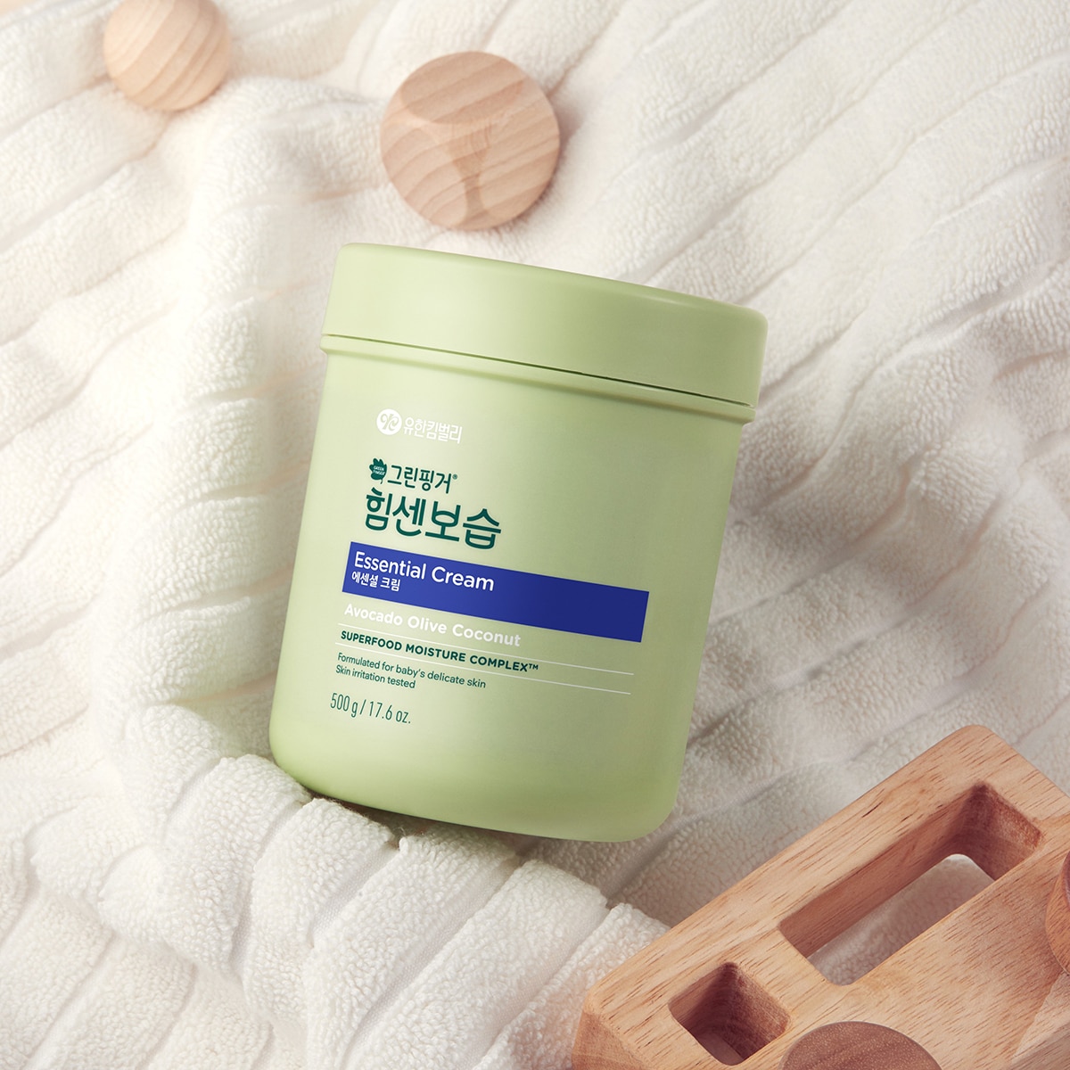 그린핑거 힘센보습 에센셜 크림 500g x 2