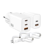 플러스모어 65W + 45W 고속충전기 + 케이블2개