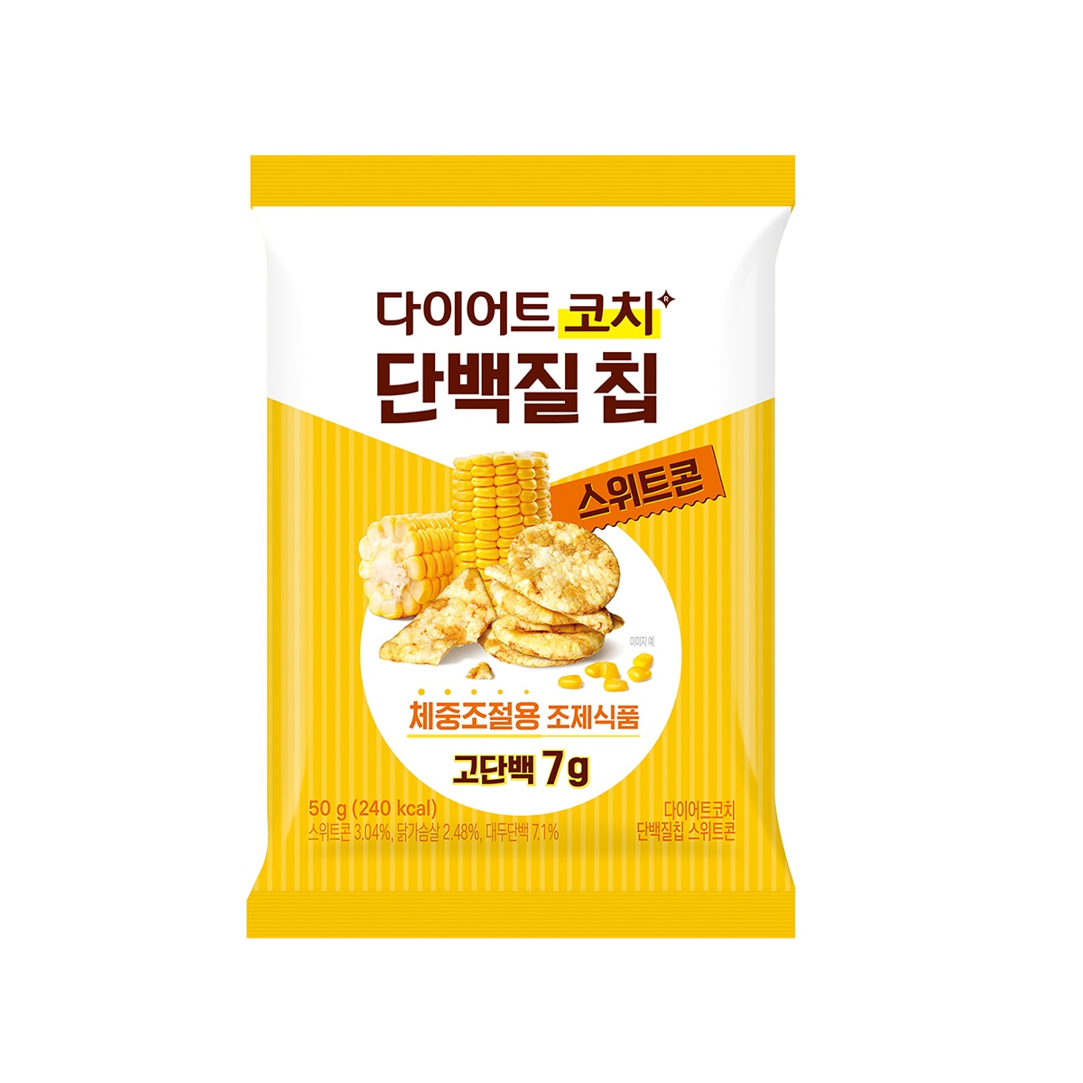 다이어트 코치 단백질 칩 600g / 50g x 12