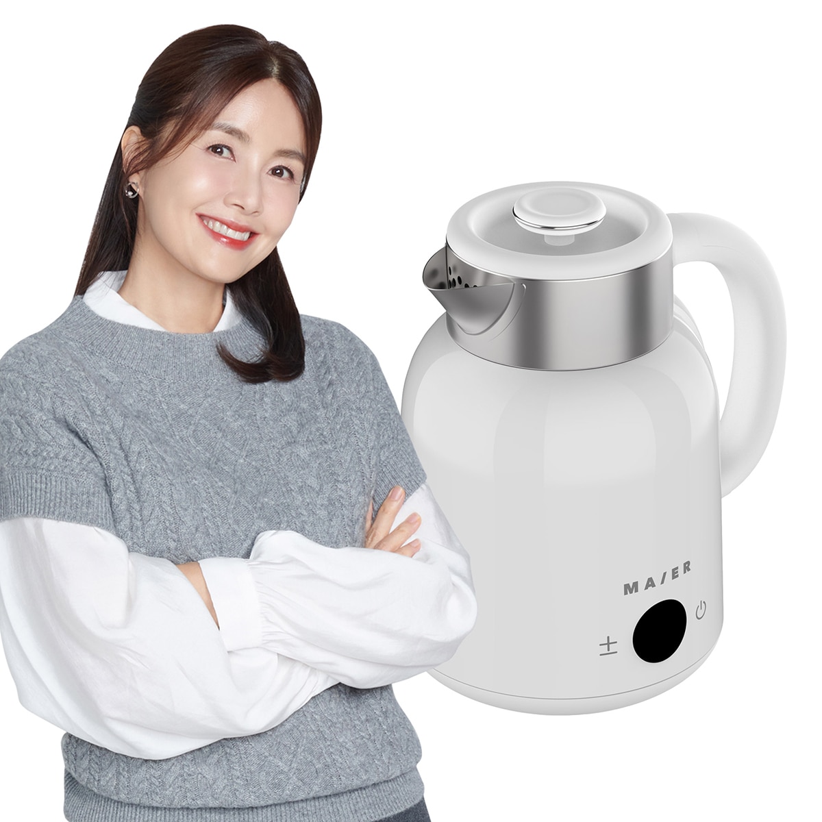 마이어 티포트 1.5L D6015E - 화이트