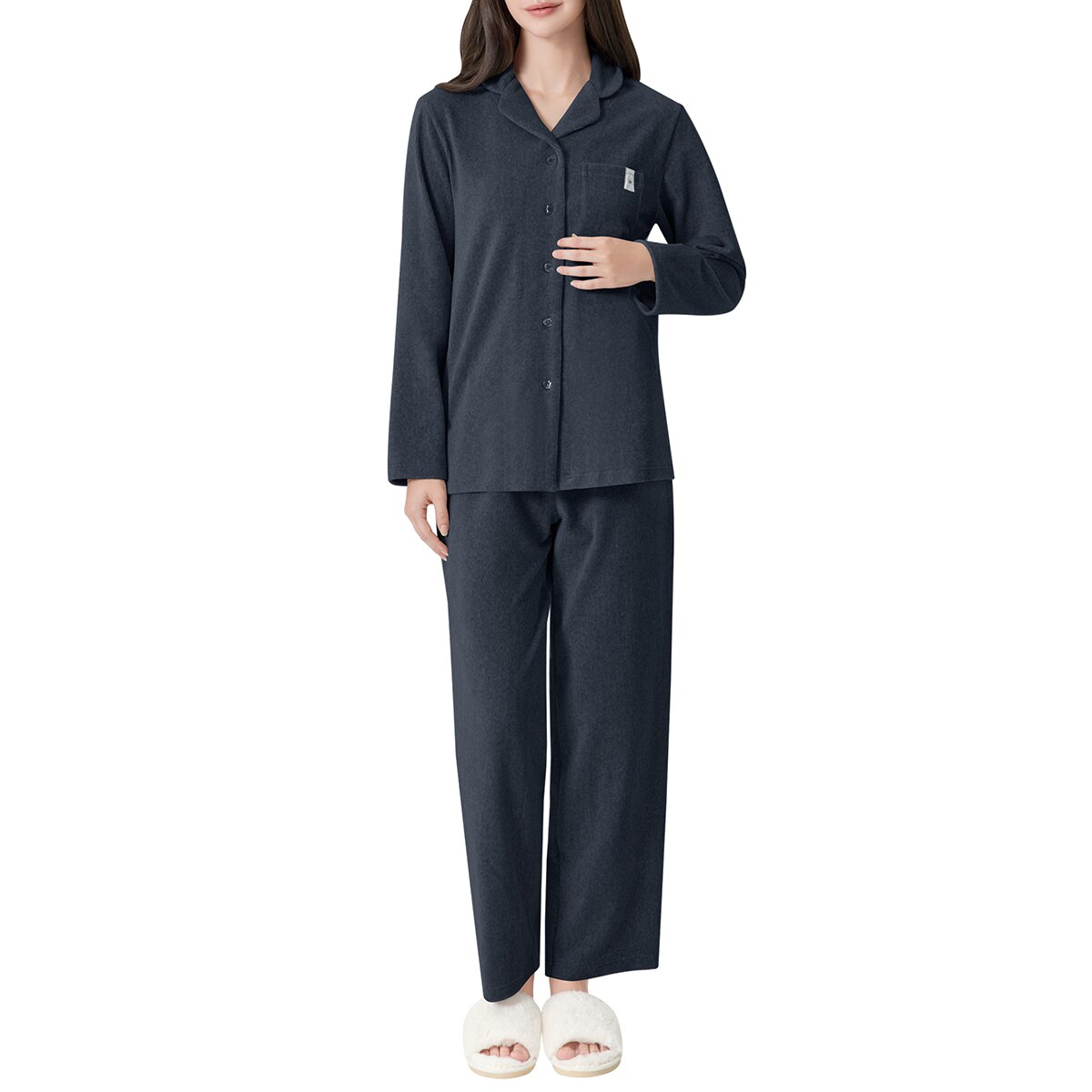 트라이엄프 여성 코듀로이 파자마 세트