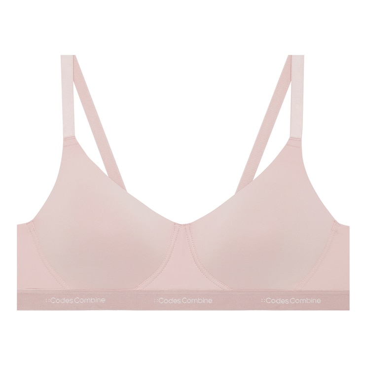 코데즈 컴바인 브라 2매 - 라이트핑크/다크그레이, L(100)