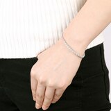 총4.05캐럿테니스팔찌