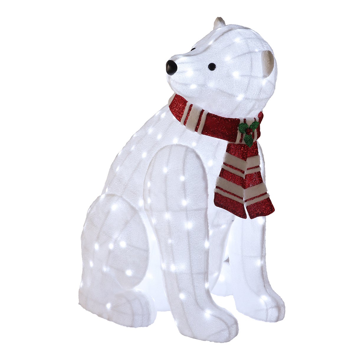 LED 북극곰 장식 2개 세트
